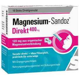 Magnesium Sandoz Direkt 400 mg Sticks