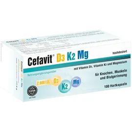 Cefavit D3 K2 Mg 2.000 I.E. Hartkapseln