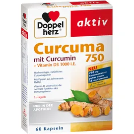 Doppelherz Curcuma 750 mit Curcumin+ Vitamin D3