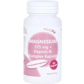 Magnesium 375 Mg+VitaMin B-komplex Kapseln