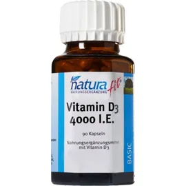 NATURAFIT Vitamin D3 4.000 I.E. Kapseln