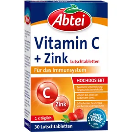 Abtei Vitamin C + Zink Lutschtabletten