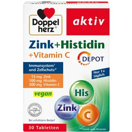Doppelherz Zink +Histidin +Vitamin C DEPOT