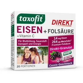 Taxofit Eisen+Folsäure Direkt-granulat