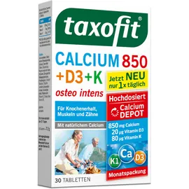 taxofit CALCIUM 850 + D3 + K osteo intens