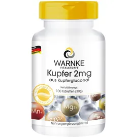 Kupfer 2 mg Aus Kupfergluconat Tabletten