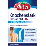 Abtei Knochenstark Calcium 600+D3 Tabletten