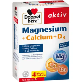 Doppelherz Magnesium +Calcium +D3