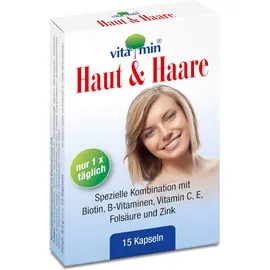 HAUT+HAARE Vitamin Natur Pharma Kapseln
