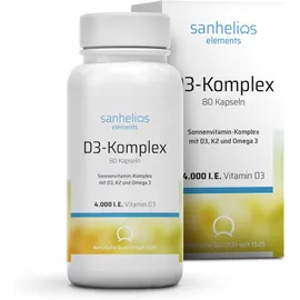 Sanhelios Vitamin D3 Sonnenvitamin-komplex Mit K2