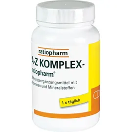 A-Z KOMPLEX- ratiopharm Tabletten