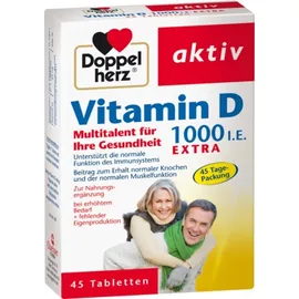 Doppelherz Vitamin D 1000 I.E. EXTRA Tabletten