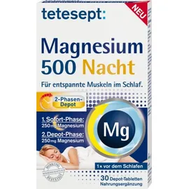 TETESEPT Magnesium 500 Nacht Tabletten