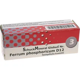 SCHUCKMINERAL Globuli 3 Ferrum phosphoricum D12