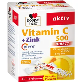 Doppelherz Vitamin C + Zink 500 DIRECT