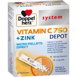 Doppelherz Vitamin C 750 Depot System Pellets