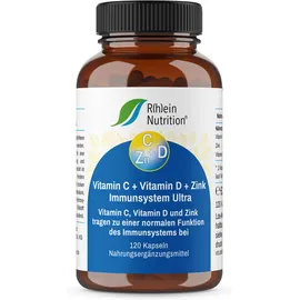 Vitamin C + Vitamin D + Zink Immunsystem Ultra