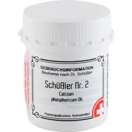 SCHÜSSLER Nr.2 Calcium phosphoricum D 6 Tabletten