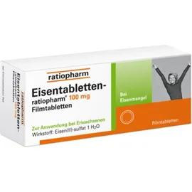 Eisentabletten-ratiopharm 100mg