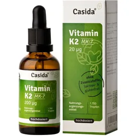 Casida Vitamin K2 MK7 200µg Tropfen