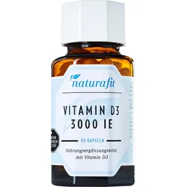 Naturafit Vitamin D3 3.000 I.e. Kapseln