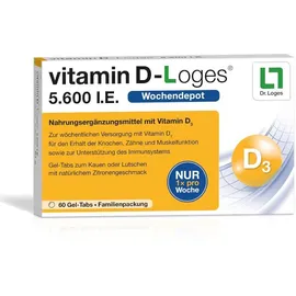 vitamin D-Loges 5.600 I.E. Wochendepot