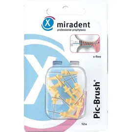 miradent Pic-Brush x-fine Ersatzbürsten gelb