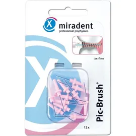 miradent Pic-Brush xx-fine Ersatzbürsten pink