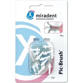 miradent Pic-Brush fine Ersatzbürsten weiß
