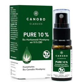 CANOBO PURE 10% Bio-Hanfsamenöl-Mundspray