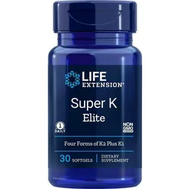 Life Extension, Super K Elite (Vitamin K1 und K2), 30 Weichkapseln