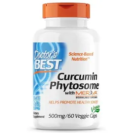 Doctor`s Best, Curcumin Phytosome, 500mg, 60 veg. Kapseln