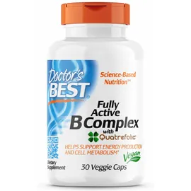 Doctor`s Best, Fully Active B Complex, Depot, 30 veg. Kapseln