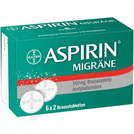 Aspirin Migräne 12 Brausetabletten