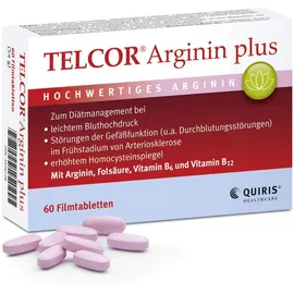 Telcor Arginin plus 60 Filmtabletten