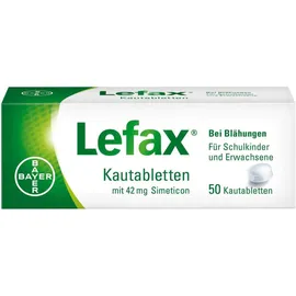 Lefax Kautabletten 50 Kautabletten