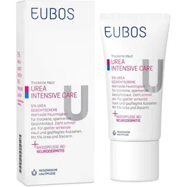 Eubos Trockene Haut Urea 5% 50 ml Gesichtscreme
