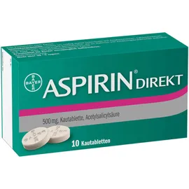 Aspirin Direkt 10 Kautabletten