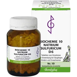 Biochemie Nr.10 Natrium Sulfuricum D6 500 Tabletten