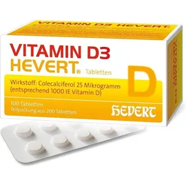 Vitamin D3 Hevert 100 Tabletten