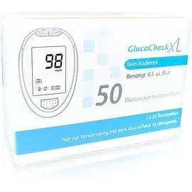 Gluco Check Xl 50 Blutzuckerteststreifen
