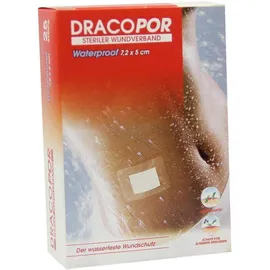 Dracopor Waterproof Wundverband Steril 5 X 7,2 cm 25 Verbände