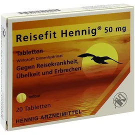 Reisefit Hennig 20 Tabletten