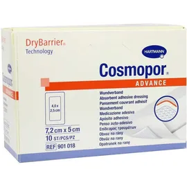 Cosmopor Advance 5 X 7,2 cm 10 Pflaster