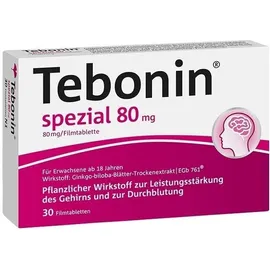 Tebonin Spezial 80 mg 30 Filmtabletten