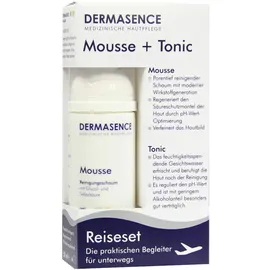 Dermasence Reiseset: Mousse Plus Tonic 2 X 50 ml Kombipackung