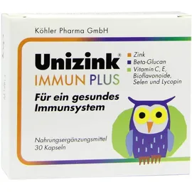 Unizink Immun Plus 30 Kapseln
