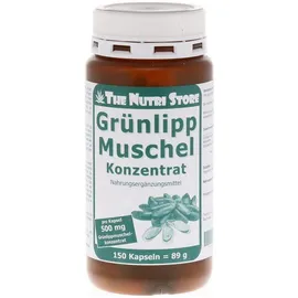 Grünlipp Muschel 500 mg Konzentrat 150 Kapseln