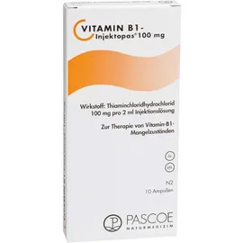 Vitamin B1 Injektopas 100 mg Injektionsl 10 X 2 ml