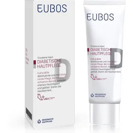 Eubos Diabetische Hautpflege Fuß und Bein 100 ml Creme